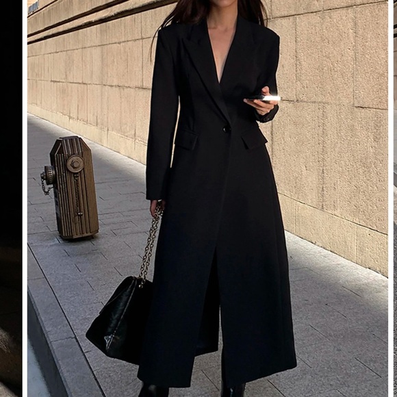 Long Blazer Coat - Brand New - Picture 2 of 4